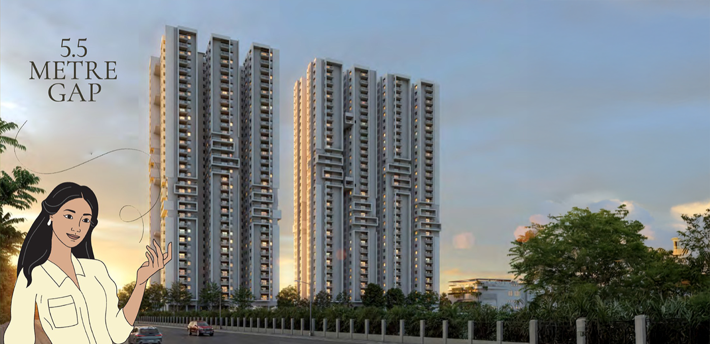 Myscape Palma twin-tower view
