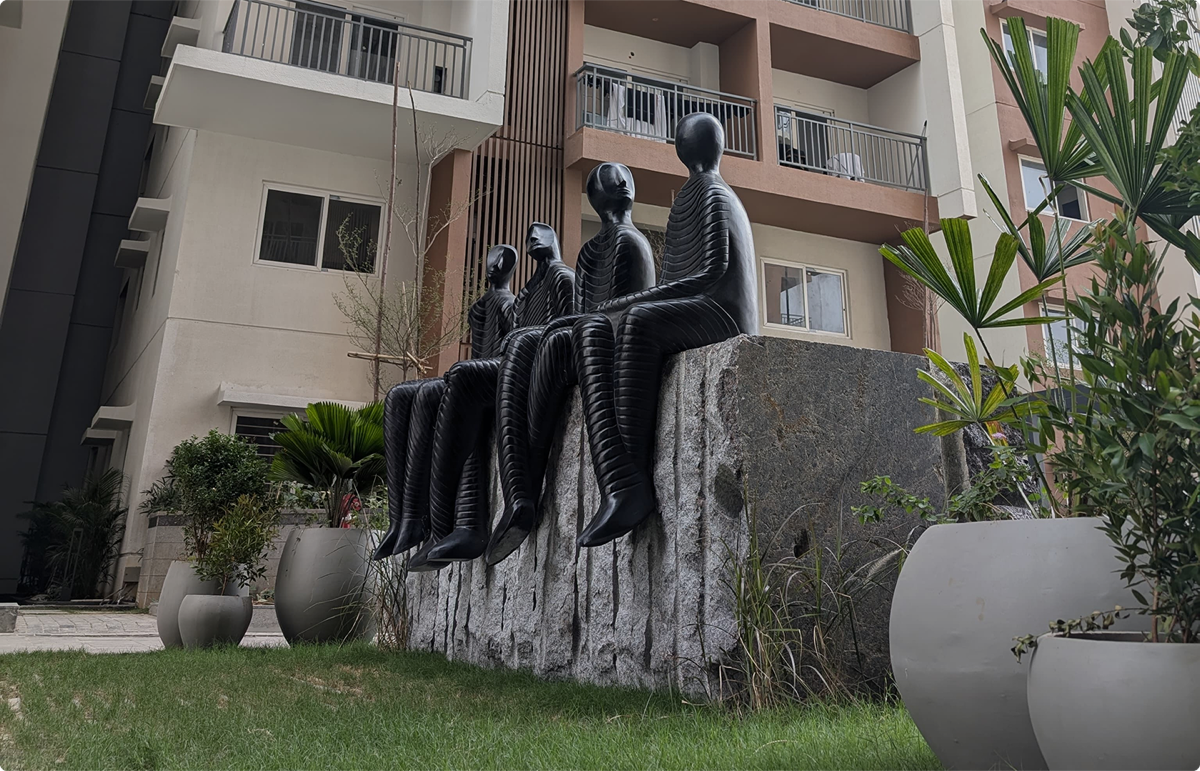 Completed Poulomi Avante towers