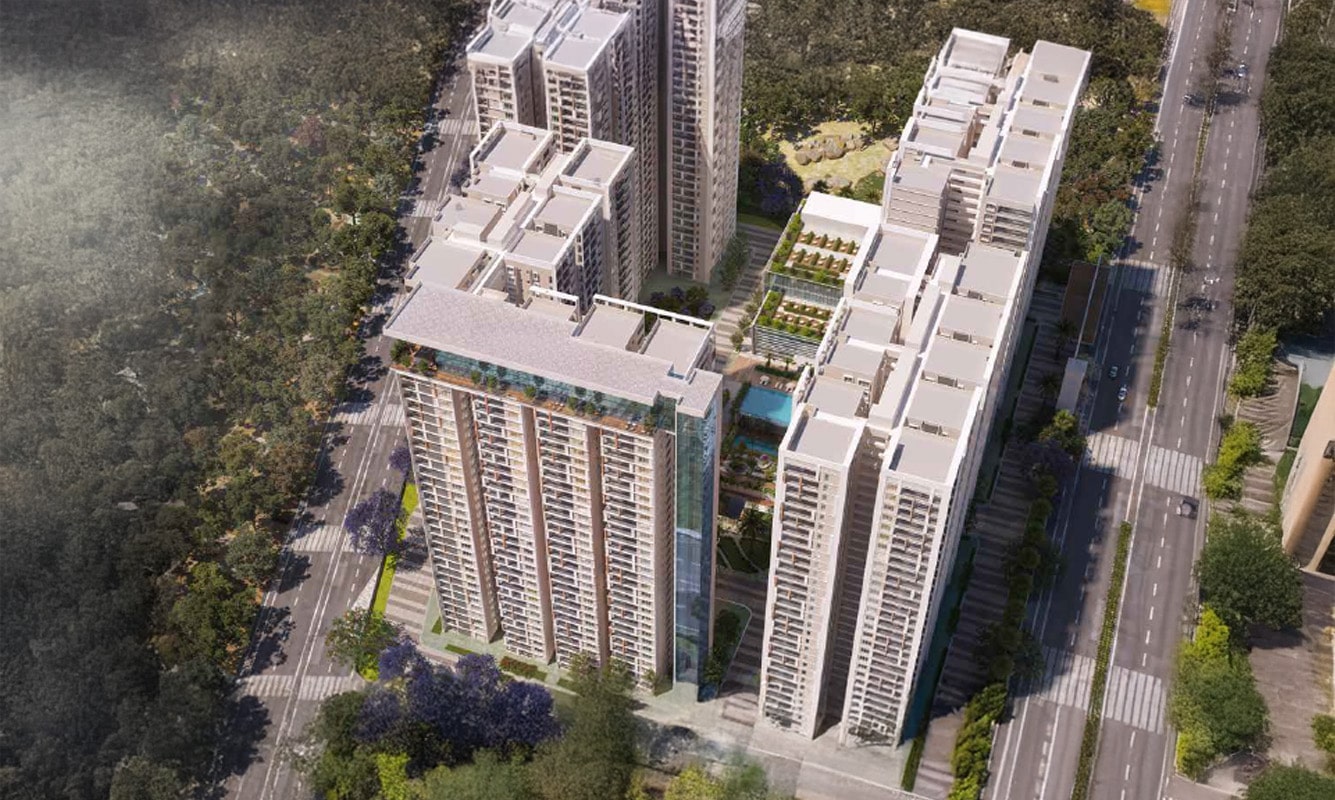 Prestige Spring Heights aerial master plan