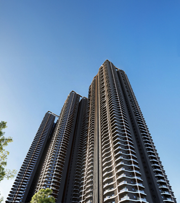 Rajapushpa Skyra tower view