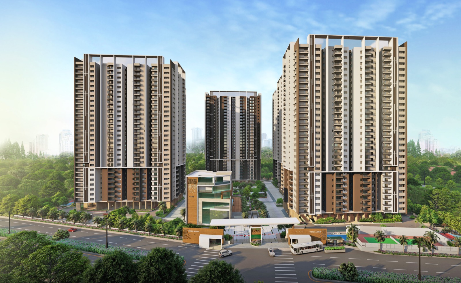 Vision Arsha residential towers