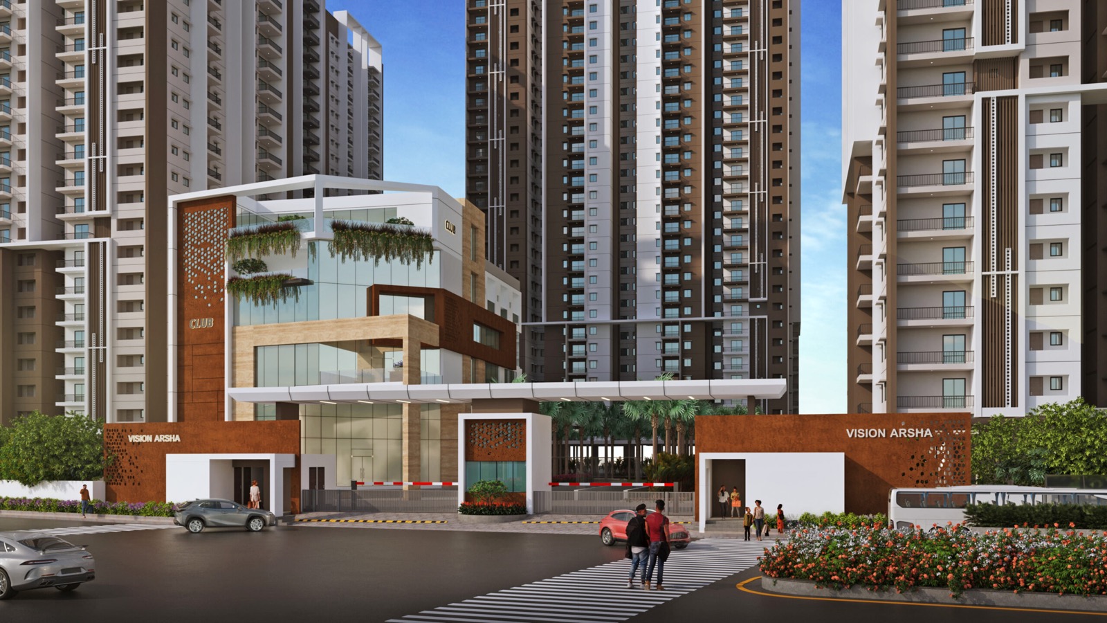Vision Arsha landscaped community